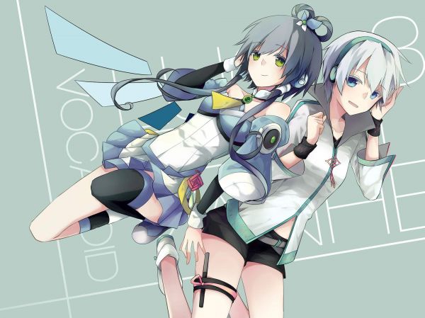 Anime girls,Luo Tianyi,Vocaloid Çin,Yan He