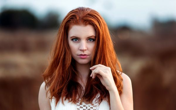 women,blue eyes,open mouth,face,portrait,redhead