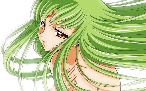 illustration,Anime,dessin animé,Code Geass,vert,cercle