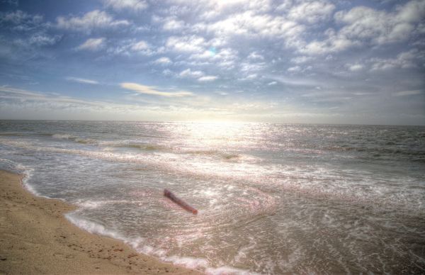 luz,Pôr do sol,mar,céu,Seascape,de praia