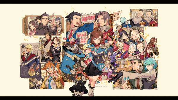 videogames,Capcom,Meninas de jogos de vídeo,video game man,ace attorney,Phoenix wright