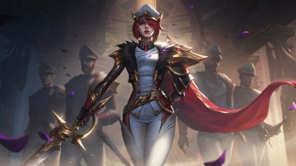 Glorious League of Legends Wild Rift,League of Legends Wild Rift,League of Legends,digitaalinen taide,Riot Games,Fiora League of Legends