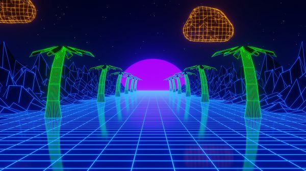 retrostil,Retrowave,vaporwave,synthwave,neon,4k