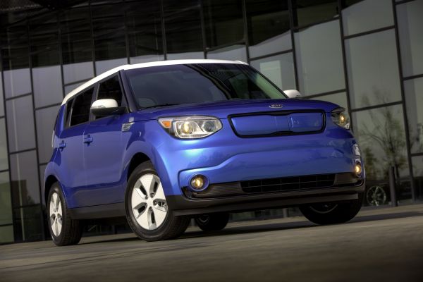 Kia,soul ev,crossover,2015,forfra