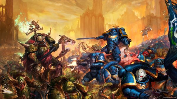 Warhammer,Warhammer 40 000,космическите пехотинци