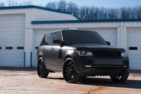 Landrover,range Rover,black matte