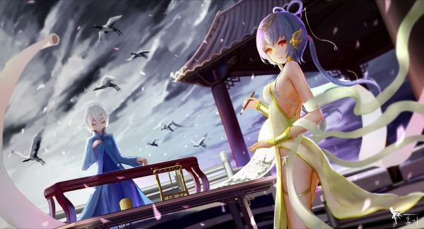 Anime,Vocaloid,Vocaloid China,Bildschirmfoto,Mythologie,Computer-Tapete