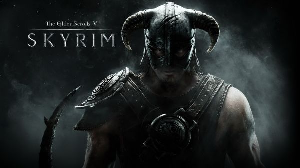 videójátékok, fantasy art, A Elder Scrolls V Skyrim, sötétség, screenshot, éjfél