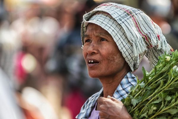 ansigt, mennesker, portræt, Person, Myanmar, Burma