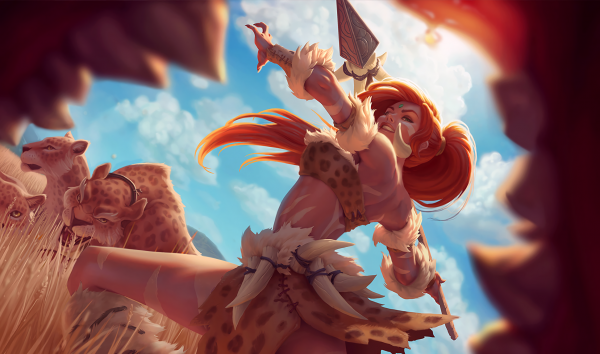 anime,Liga legenda,Nidalee League of Legends,mitologi,naga,warna