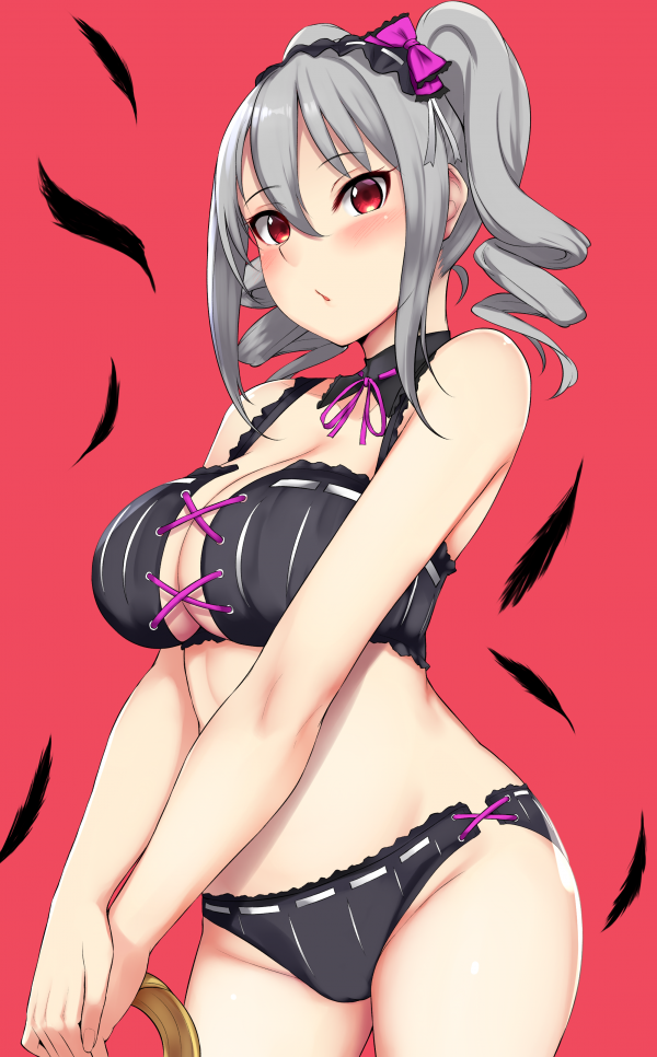 THE email protected Cinderella Girls,anime girls,cleavage,panties,Kanzaki Ranko,THE email protected