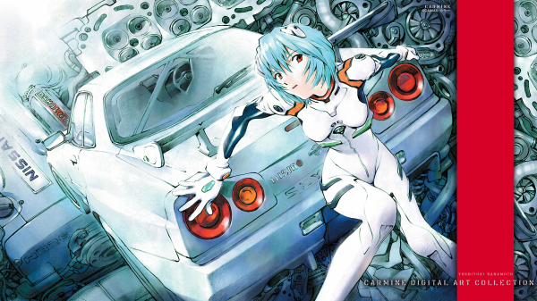 นิสสันสกายไลน์ GT R,Neon Genesis Evangelion,Ayanami Rei,สาวอะนิเมะ,อะนิเมะ