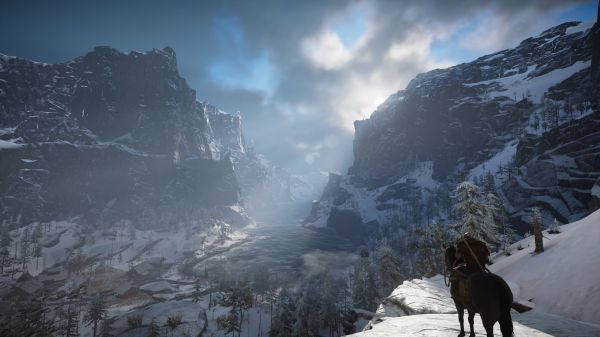 Assassin's Creed,Assassin's Creed Valhalla,jeux vidéo,CGI,neige,Montagnes