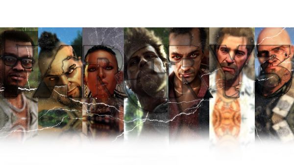 karakter video game,menghadapi,dolar,Far Cry 3,Vaas Montenegro,Hoyt Volker