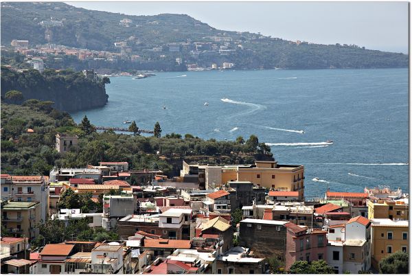 alberi,mare,città,paesaggio urbano,baia,Italia