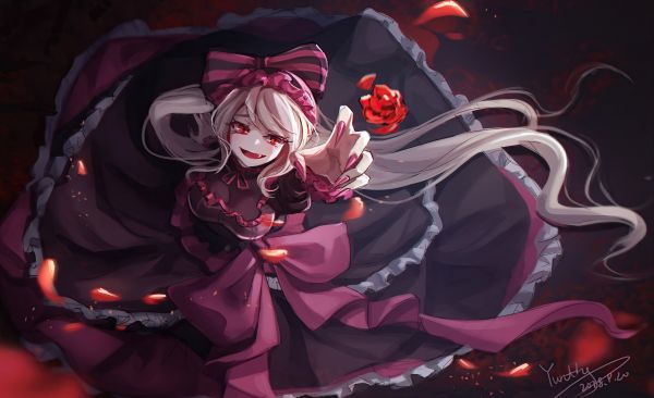 Overlord anime,shalltear bloodfallen,animeflickor,vampire girl,gotiska