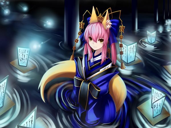 Caster Fate Ekstra,nasib Ekstra,nasib Series,3507x2633 px,anime,gadis anime