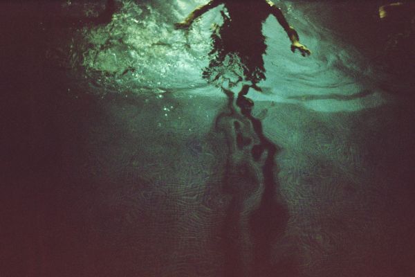 Wasser,Schwimmbad,Nacht-,Schwimmen,schwimmen,35MM