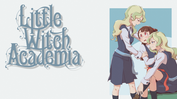 Little Witch Academia, Luna Nova uniform, Kagari Atsuko, Cavendish Diana, diana cavendish, สีบลอนด์