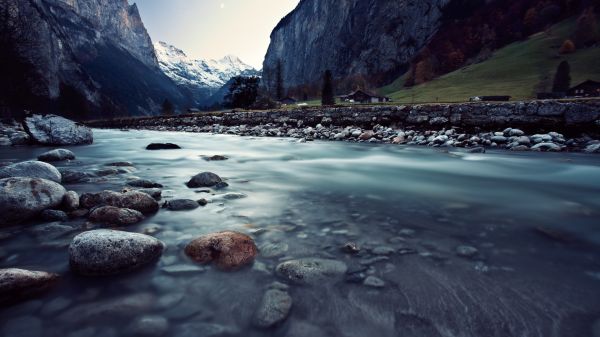 Landschaft,Natur,Schweiz,Fluss,Strom,Steine