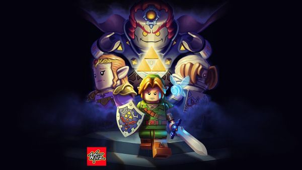 1920x1080 pikseli,Ganondorf,Hylian Shield,KLOCKI LEGO,Połączyć,Master Sword