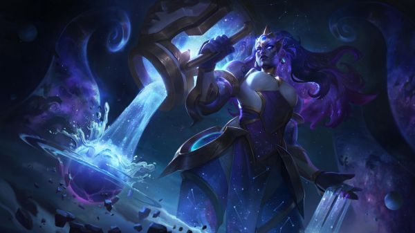 Illaoi,英雄联盟,暴动游戏,空间,星系,星星