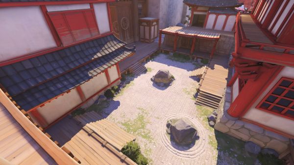 Overwatch,Hanamura Overwatch,architecture,wood,house,scale model