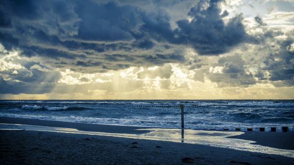 sunlight, sunset, sea, nature, shore, sand