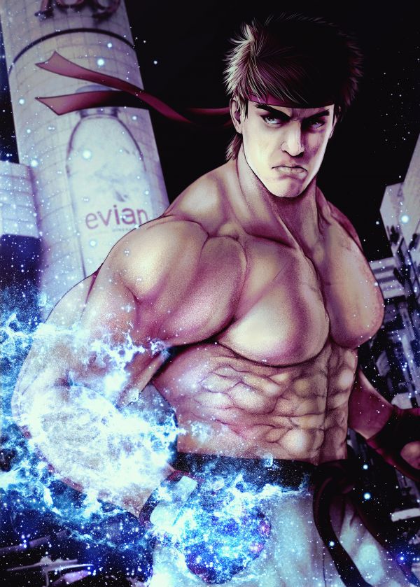 Anime,Meninos anime,anime games,videogames,Personagens de videogame,Ryu Street Fighter