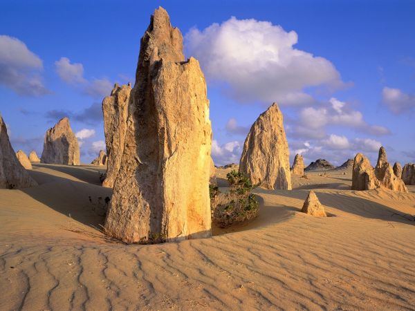 風景, 丘, 岩, 砂, 砂漠, 谷