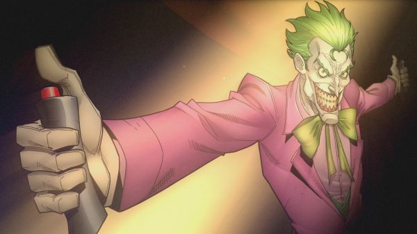 Joker, DC Comics, Illüstrasyon, Anime, yarasa Adam, karikatür