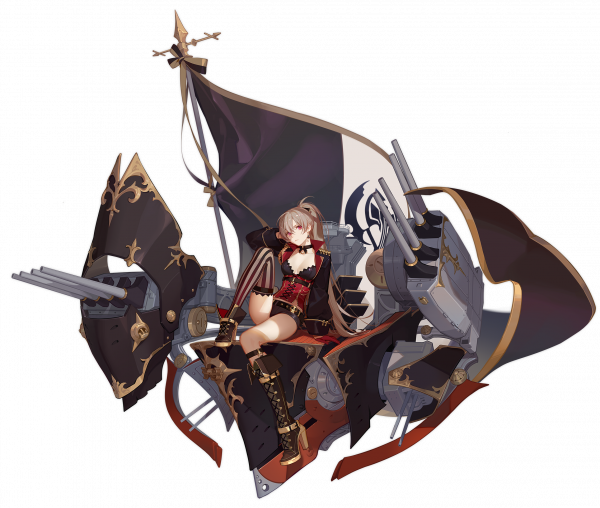 gadis anime,Azur Lane,jean bart azur lane,mata merah,rambut panjang,berambut pirang