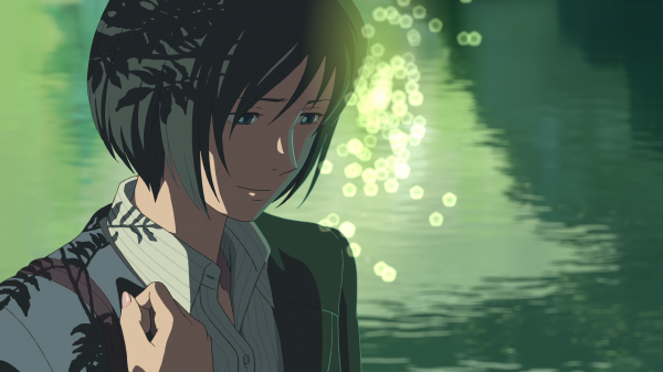 Yukino Yukari,สวนคำ,Makoto Shinkai,อะนิเมะ,bokeh