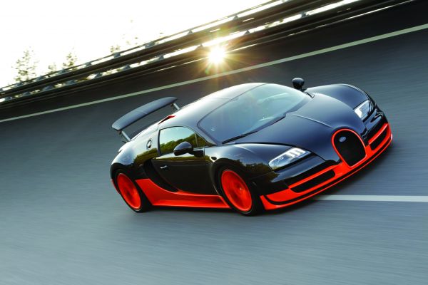 bil, fordon, sportbil, Bugatti, Bugatti Veyron, prestanda bil