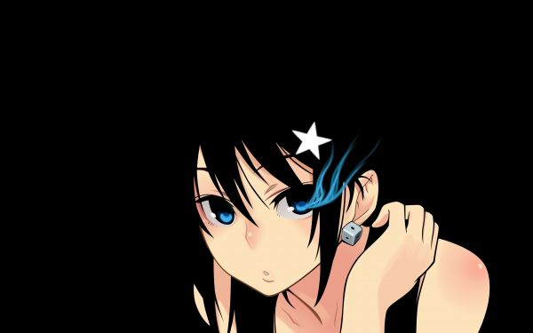 dark,shining,anime,girl,brunette,eyes