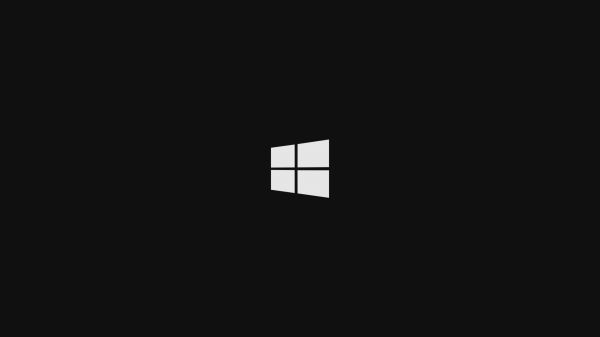 Microsoft Windows,1920x1080 px,zwarte achtergrond,eenvoudig,Windows 10