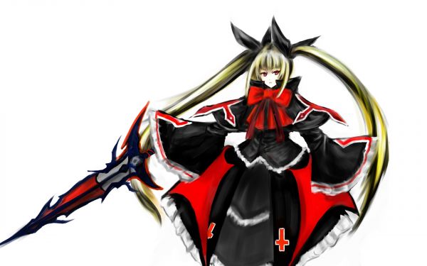 illustrasjon,anime,tegnefilm,BlazBlue,Rachel Alucard,pike