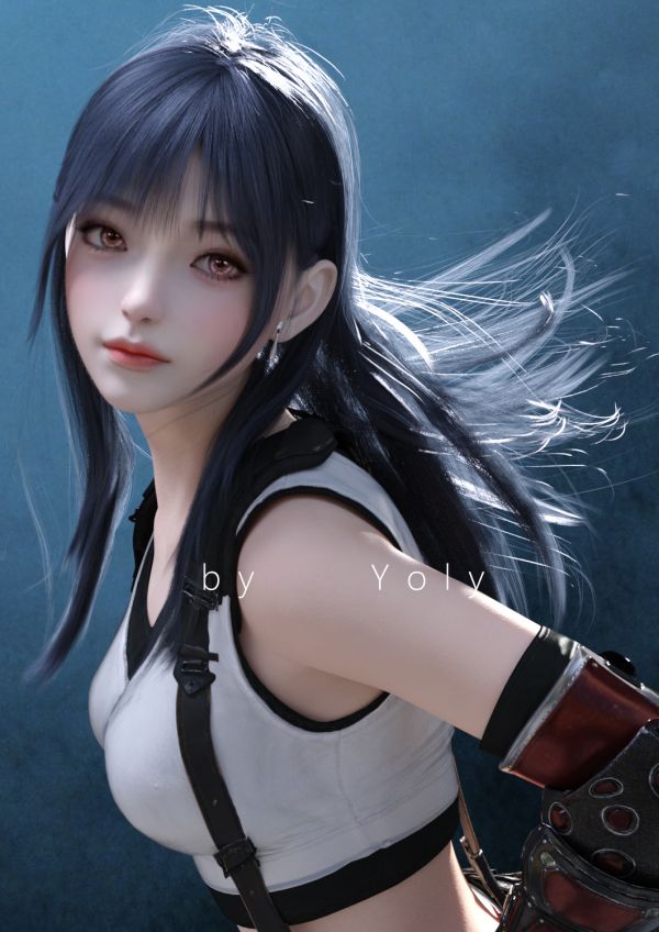 tifa18, asiatisk, digital konst, Yoly, Cosplay Egypt