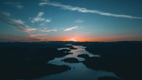 воды,Облако,небо,Атмосфера,Послесвечение,Natural landscape