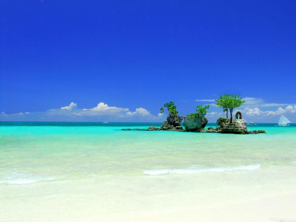 空,ビーチ,海,湾,水,海岸