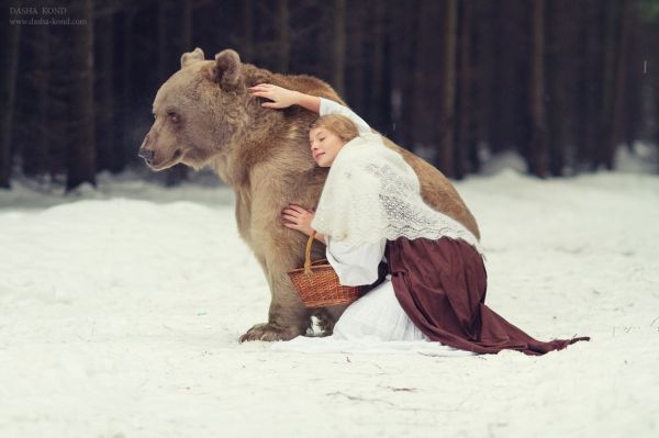 animals, women, fantasy girl, 500px, lion, bears