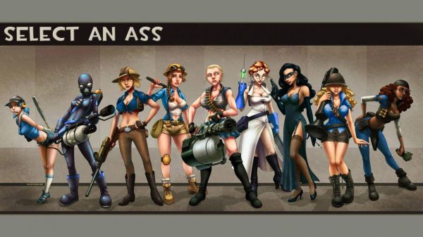 Team Fortress 2,1920x1080 px,anime girls,genderswap,i giochi