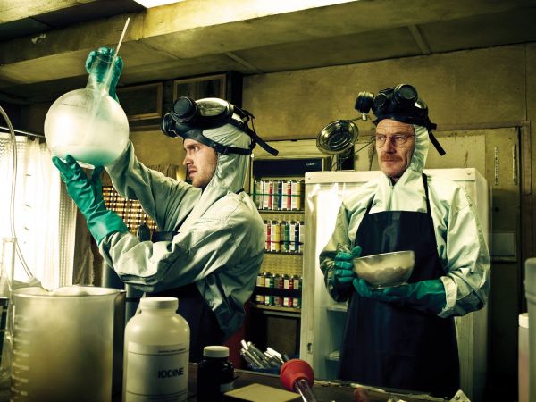 Breaking Bad,Fehér Walter,Jesse Pinkman,laboratórium,kémikusok,A metamfetamin