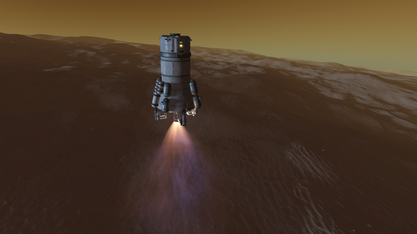 Kerbal Space Program, duna, video hry, raketa, priestor