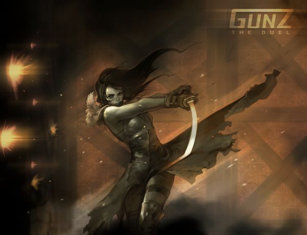 video games, Video Game Art, sword, games art, Gunz, Gunz The Duel