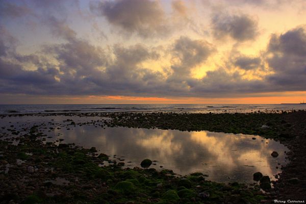 Sonnenuntergang,Meer,Himmel,Costa,Barcelona,Mer