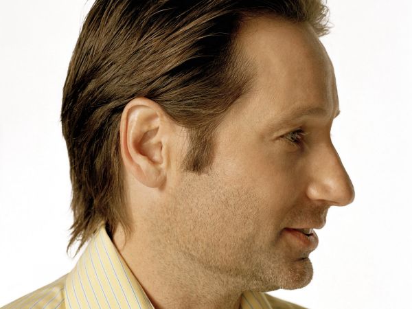 David Duchovny,diễn viên,Nam giới,Hồ sơ,tóc,Áo khoác