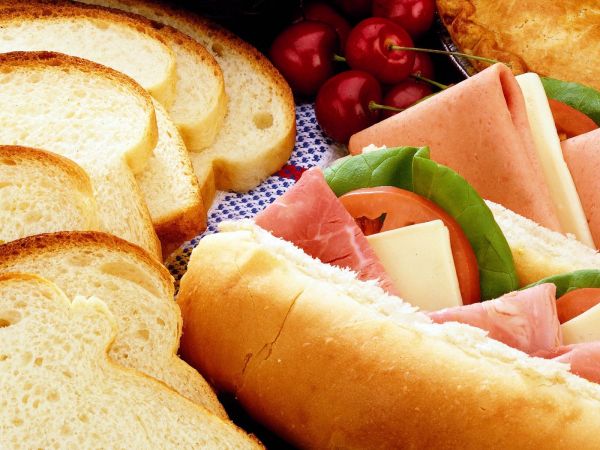 món ăn,bánh mỳ,Thịt ba rọi,bữa ăn sáng,rau xà lách,sandwich