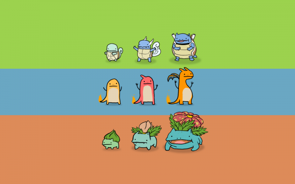 pokemon,Pokemon First Generation,minimalism,video games