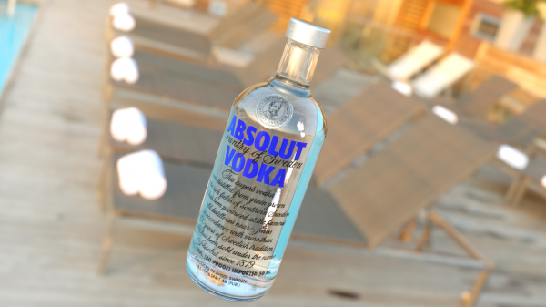 3D,Modell-,Materail design,Fan Art,Absolut,Wodka